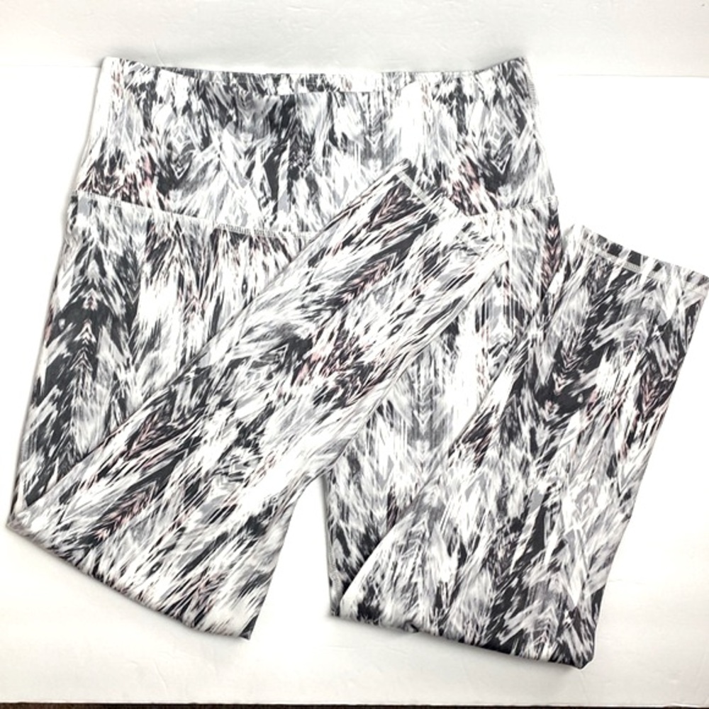 Gaiam High-Rise Ankle Yoga Leggings Size M